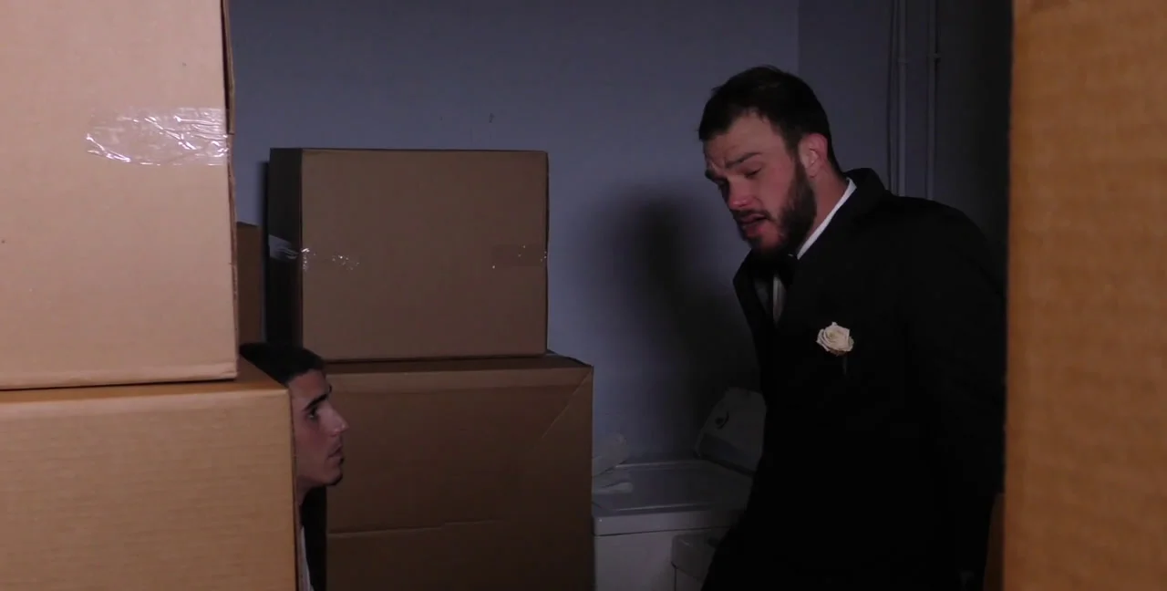 Runaway Groom: A Bareback Twink Encounter with Damien Kyle & Cliff - Extreme Porn Video on XXXExtreme