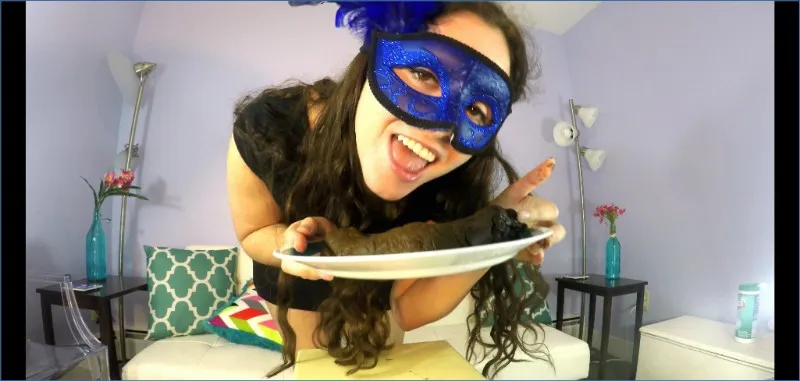 Love Rachelle - Eating A LONG SHIT LOG With You!, Femdom Shitting - popular extreme video on XXXExtreme