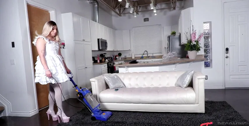 Jazmin Transforms into Sissy Maid and Learns Her Place - Becoming - Extreme Porn Video on XXXExtreme
