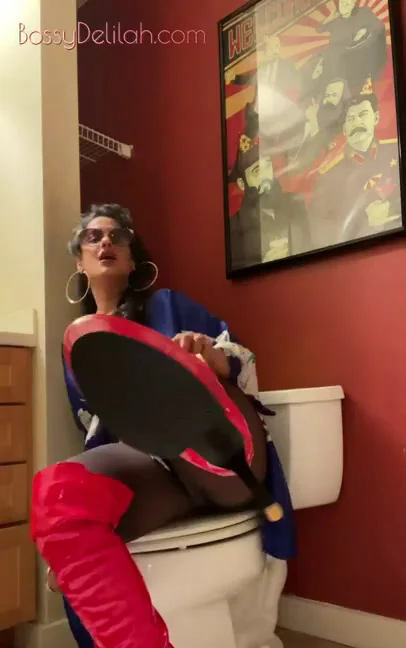 Bossy Delilah Dominates the Toilet Slave - Day 1! - Femdom Scat - Extreme Porn Video on XXXExtreme