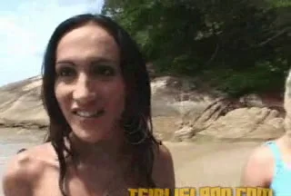 Danielly and Valeria's Outdoor Trans Video - related extreme video on XXXExtreme