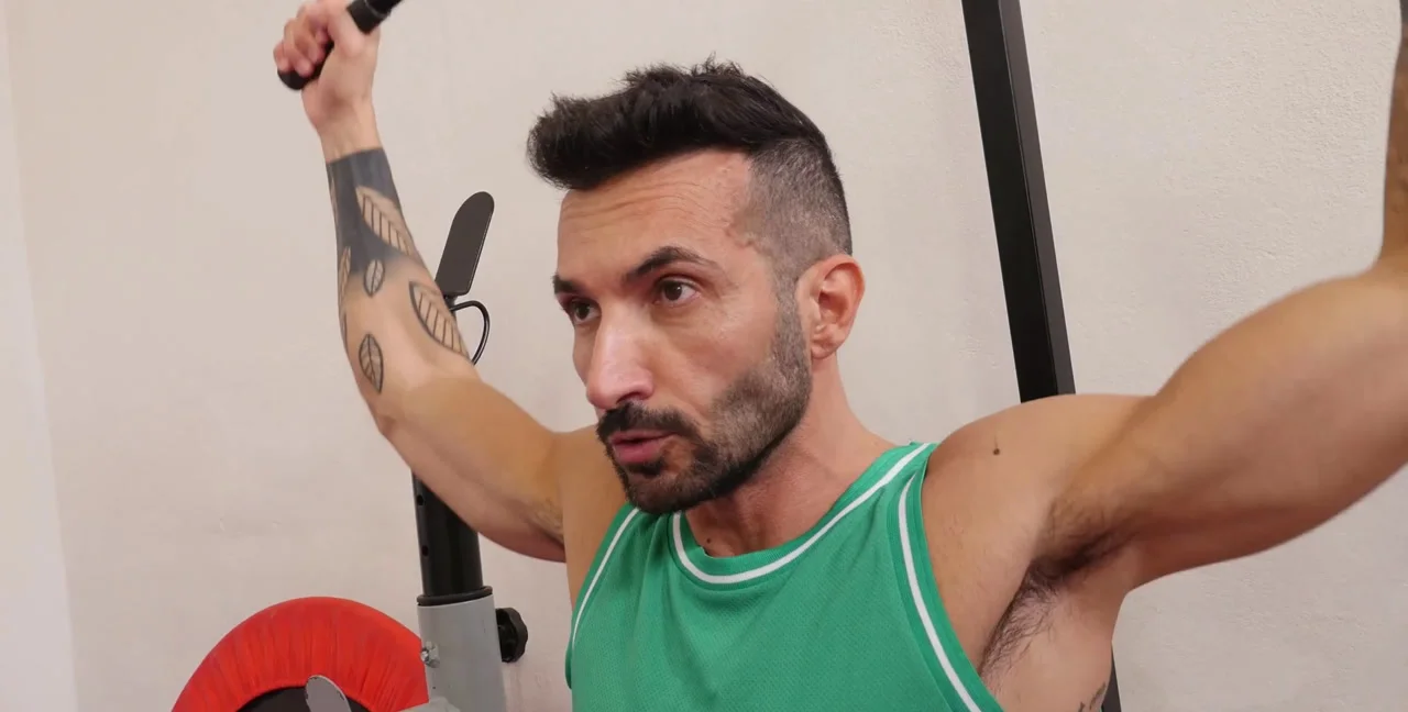 A Sweaty Gym Hookup - A Passionate Gay Encounter! - related extreme video on XXXExtreme