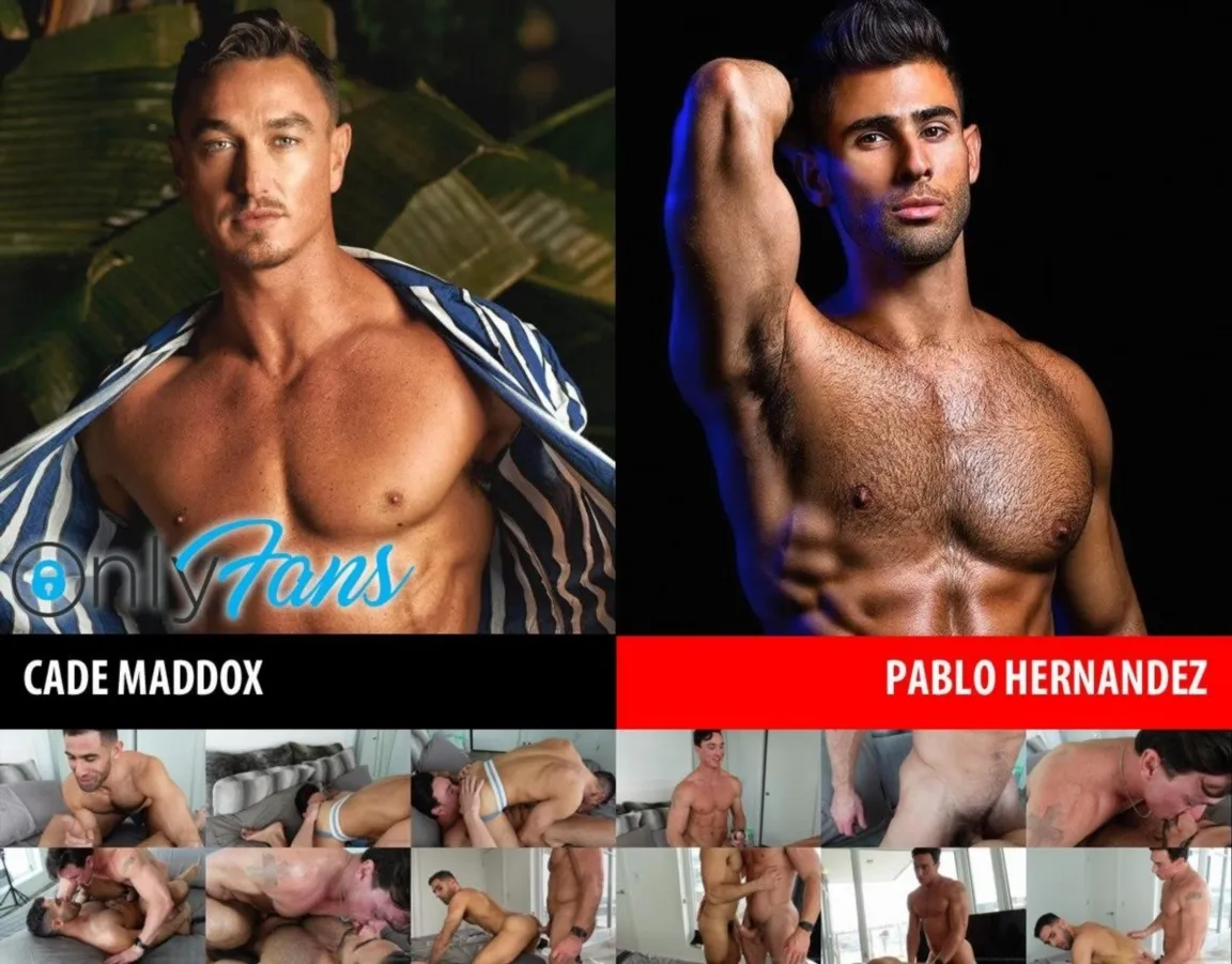 Cade Maddox & Pablo Hernandez - Latin Hunks Unload Their Muscles HD 720p - Extreme Porn Video on XXXExtreme