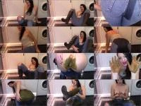 Filling and Smearing My Jeans With Shit - evamarie88 [FullHD 1080p] 708.25 MB