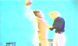 Joanne Jameson Spanks Victim with Dirty Paddle Discipline Show. - popular extreme video on XXXExtreme