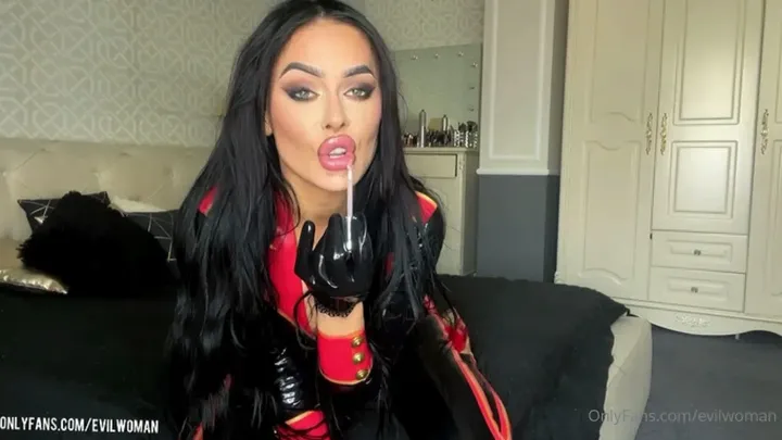 Goddess of Dirty Talk: Evil Woman in Dominant JOI with Latex Glamour FullHD 1080p - Extreme Porn Video on XXXExtreme