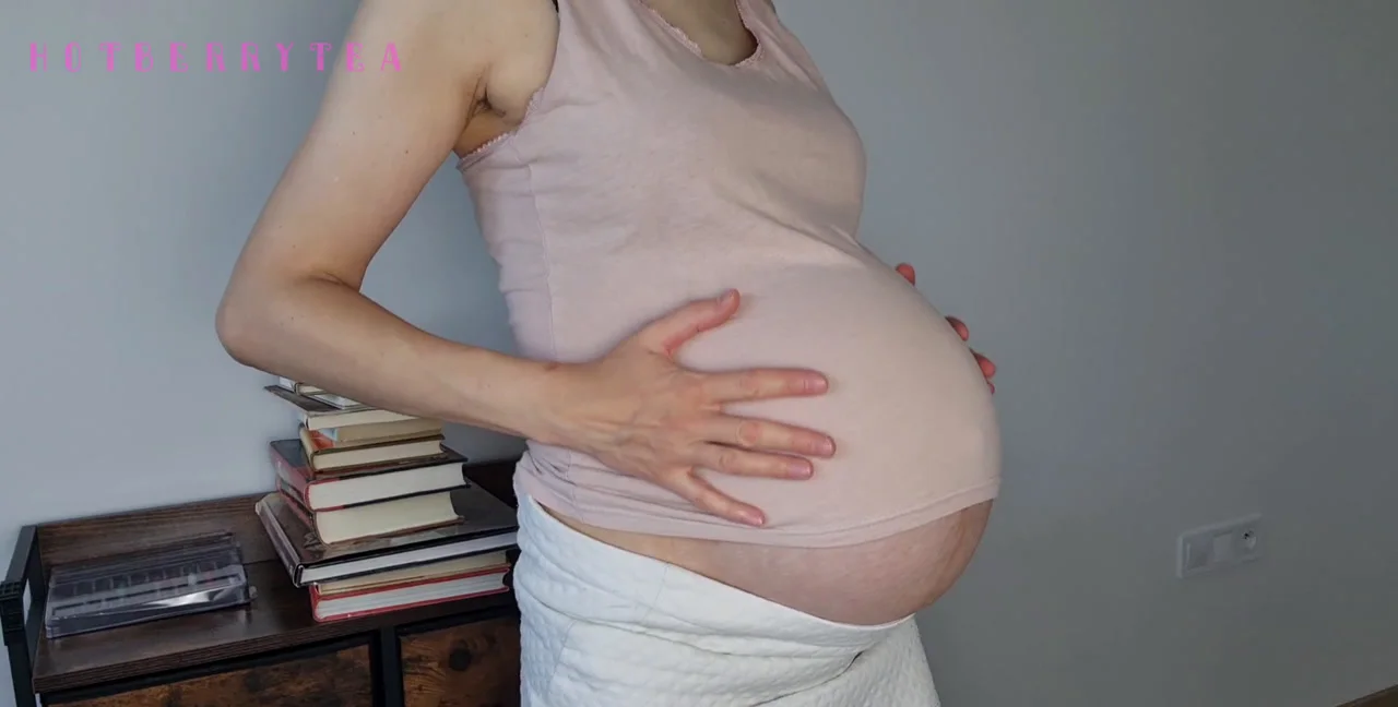 HotBerryTea - Pregnant Teacher Gives Birth to Rock Hard Cock - related extreme video on XXXExtreme